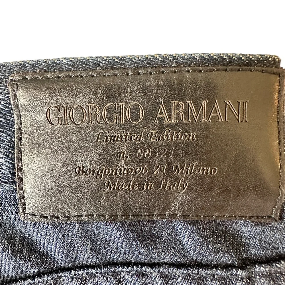 Limited Edition: Giorgio Armani Big White Platinum Plate (Size: 34 by 39.5)
